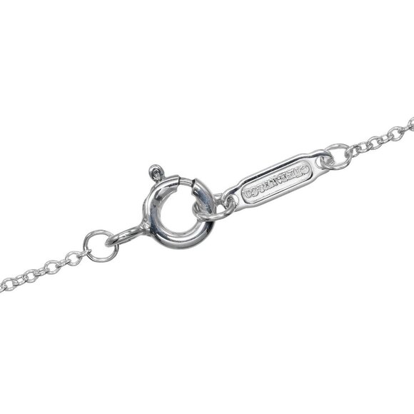 TIFFANY&Co. 1837 Interlocking Circle Necklace Silver925/Rubedo metal 5.19g. - Picture 3 of 7